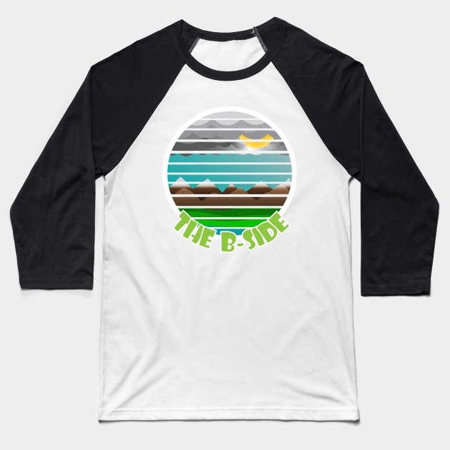 The B-Side - Rural Life Baseball T-Shirt by TinaGraphics